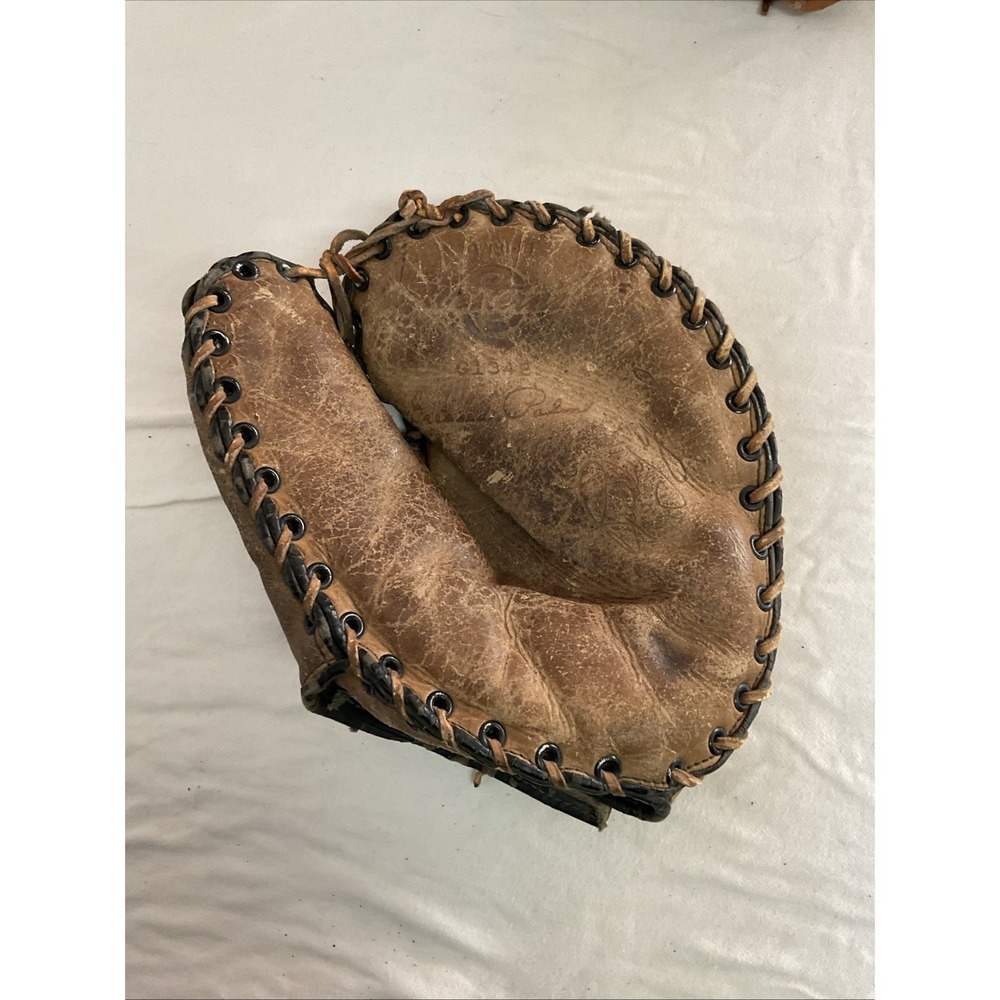 Vtg‎ 1940's Rudy York Western's Model G1342 Baseball Glove Baseman's Mitt